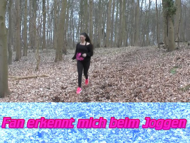 blanker FANfi** - beim Joggen !