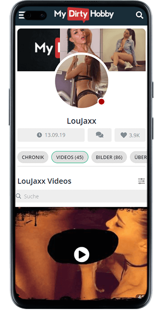 Lou Jaxx bei MyDirtyHobby